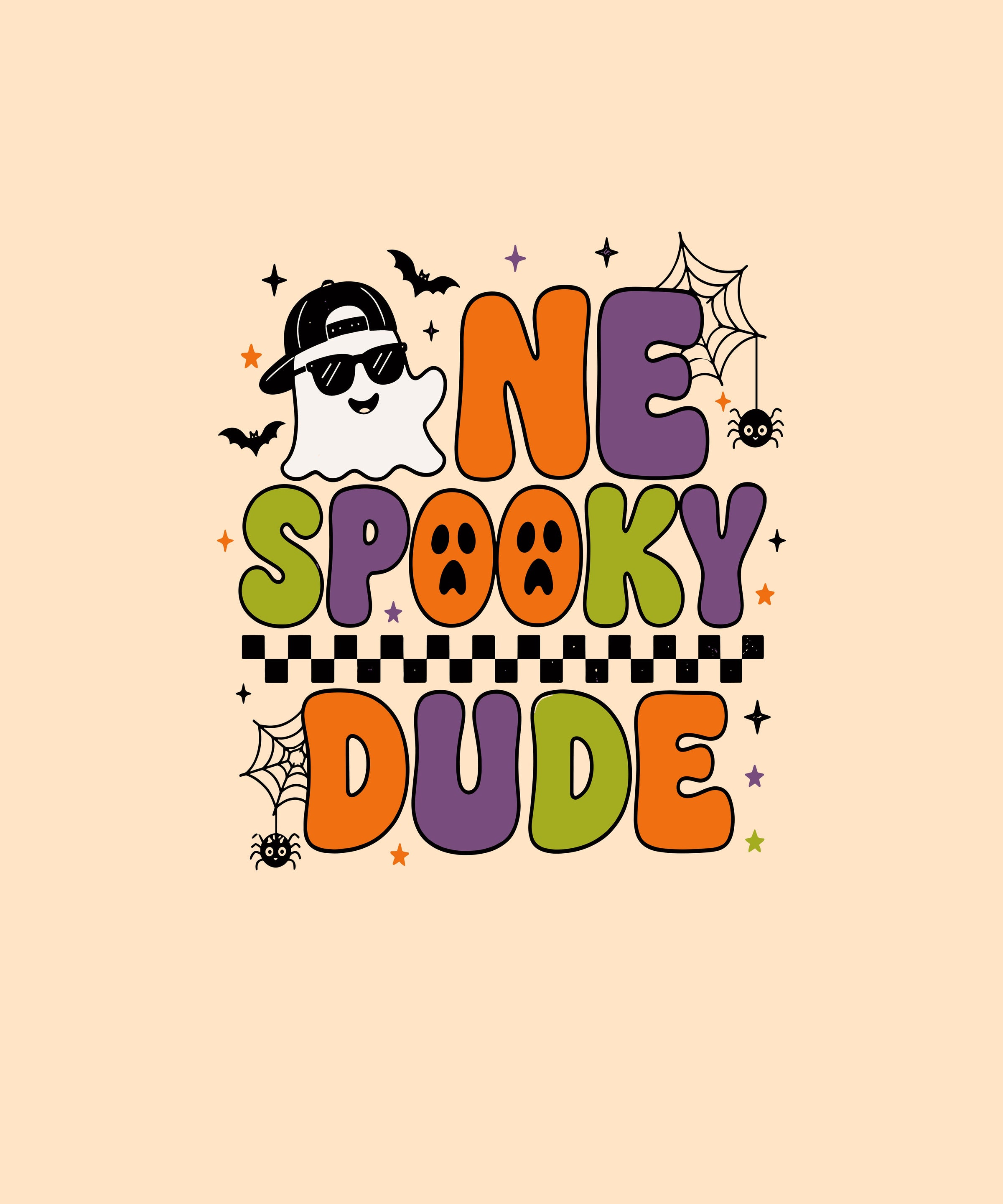 Personalized One Spooky Dude Baby