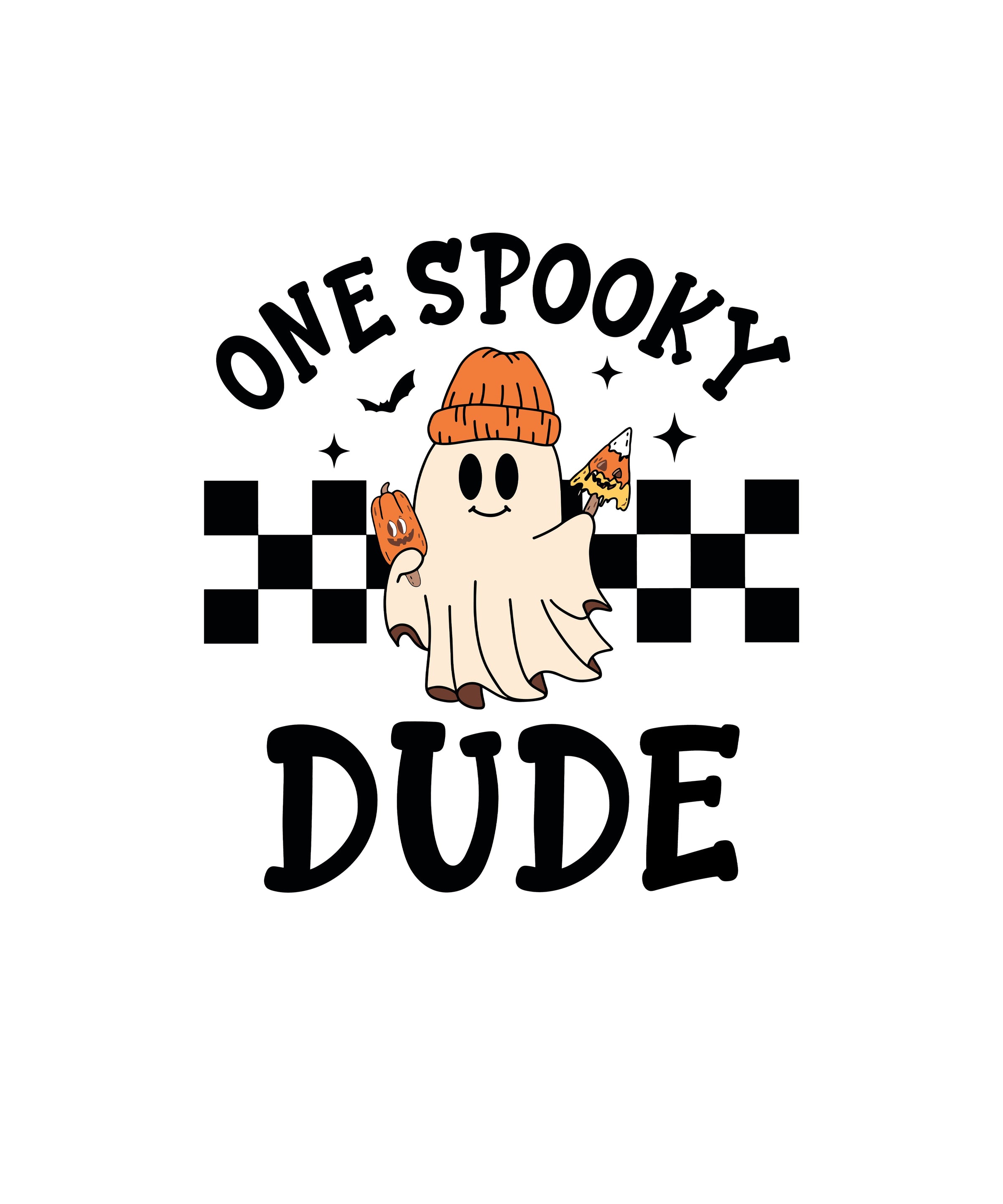 Personalized One Spooky Dude Pumpkin