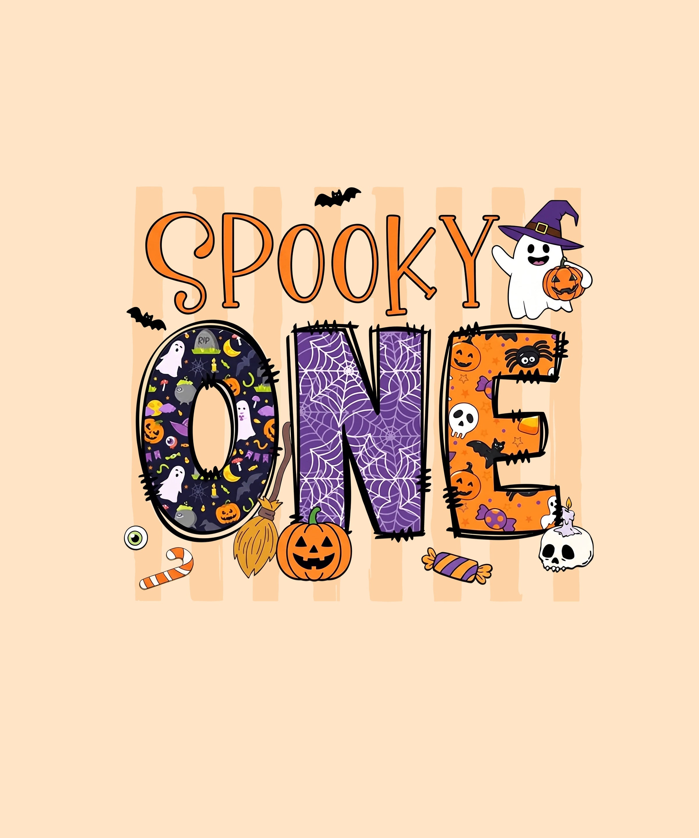 Personalized Spooky One Halloween First Birthday