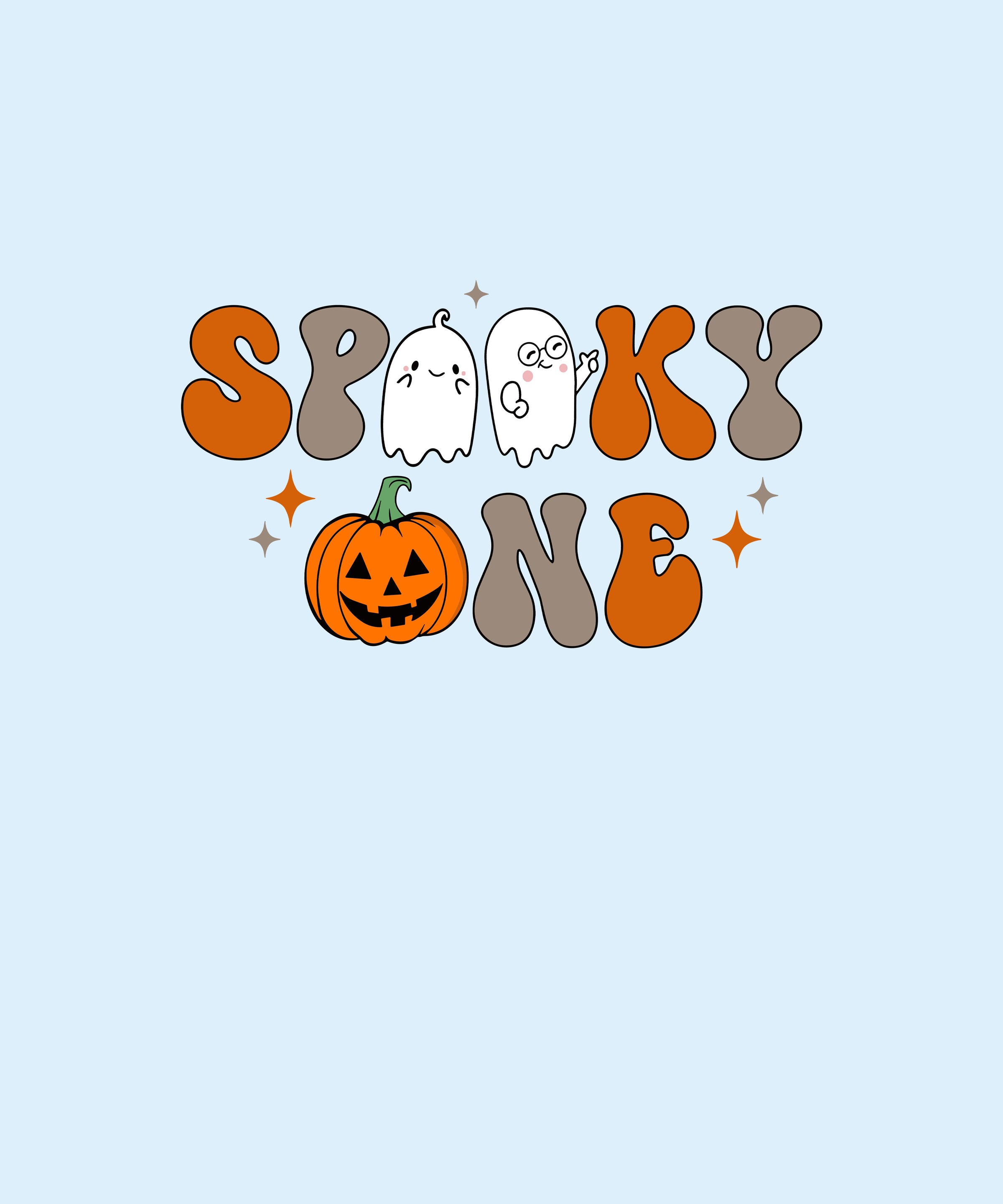 Personalized Spooky One Birthday 1st Birthday Halloween
