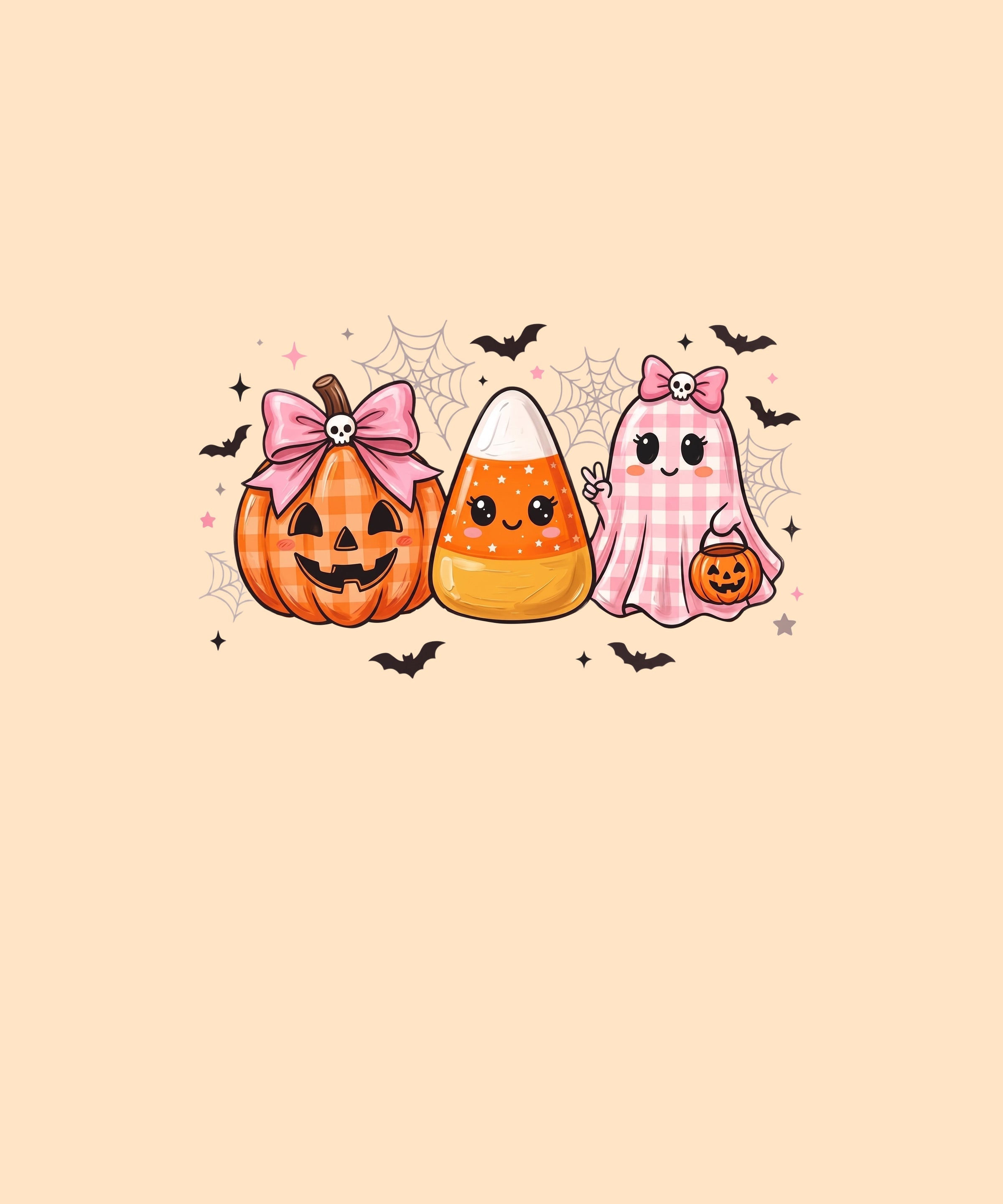 Personalized Spooky Baby Pink Halloween
