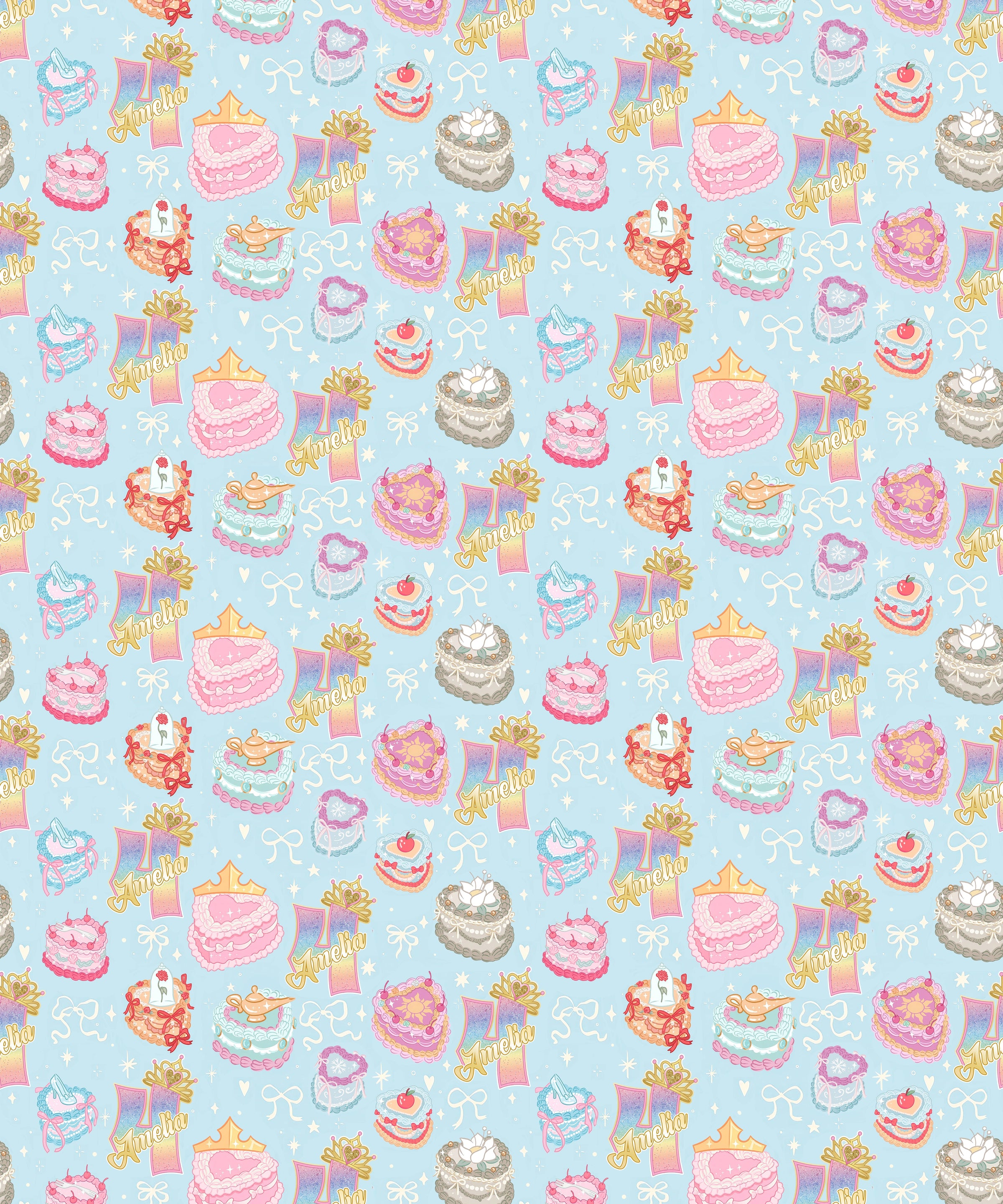 Custom Princess Baby Birthday