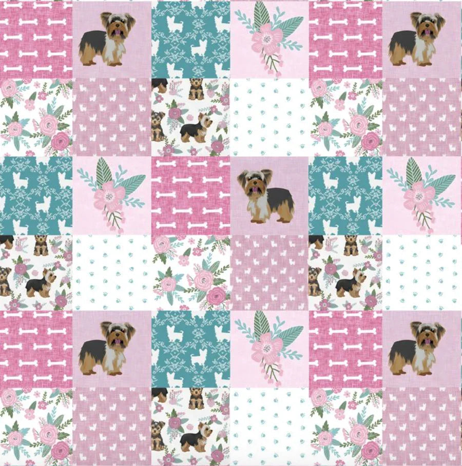 Floral Yorkie Grace