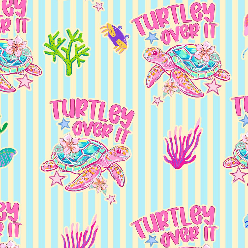 Turtley Over It Family Matching