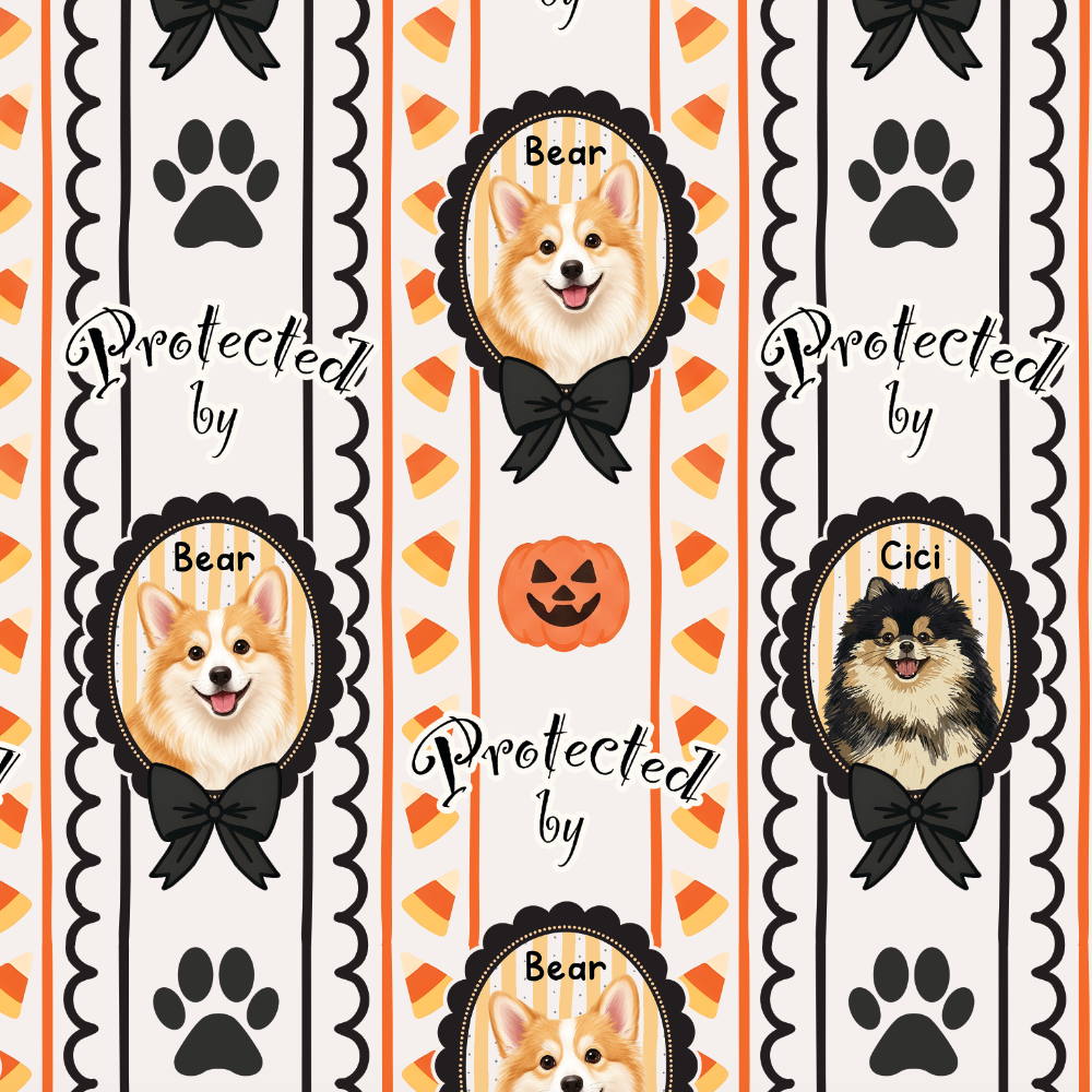 Custom Pet Photos Spooky Protector