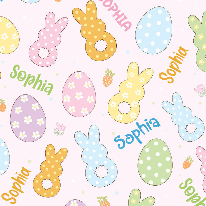 Custom Name Spring Pastel Easter