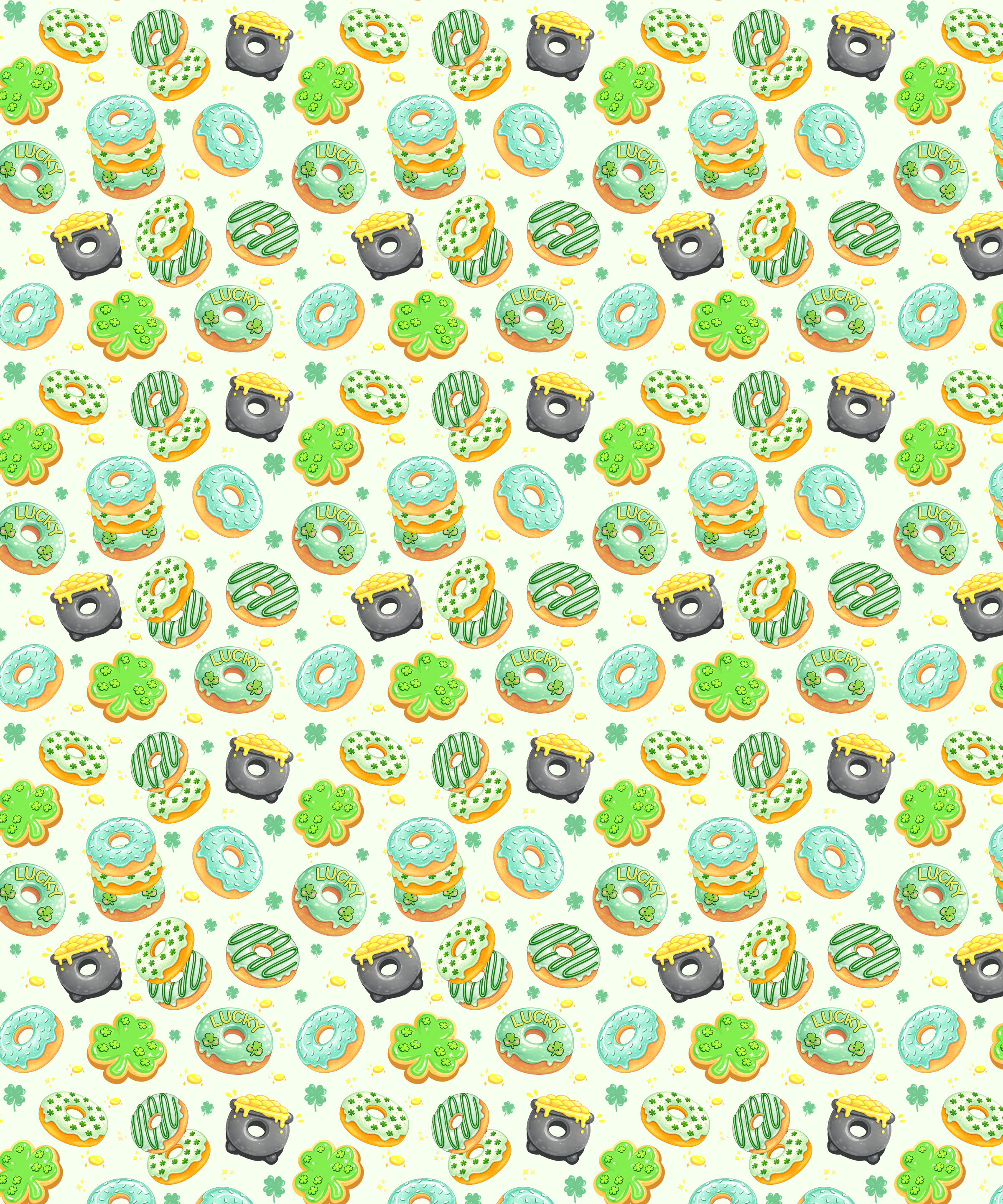St. Patrick's Day Donut