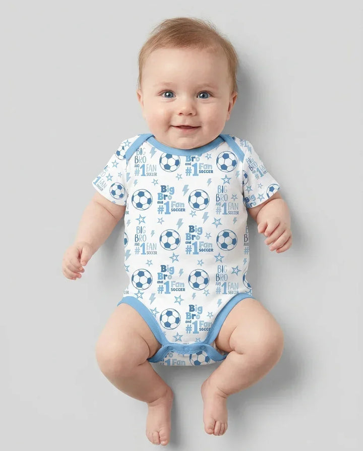 Gerippte Babykleidung mit individuellem Foto - Weich &amp; Skizzenhaft
