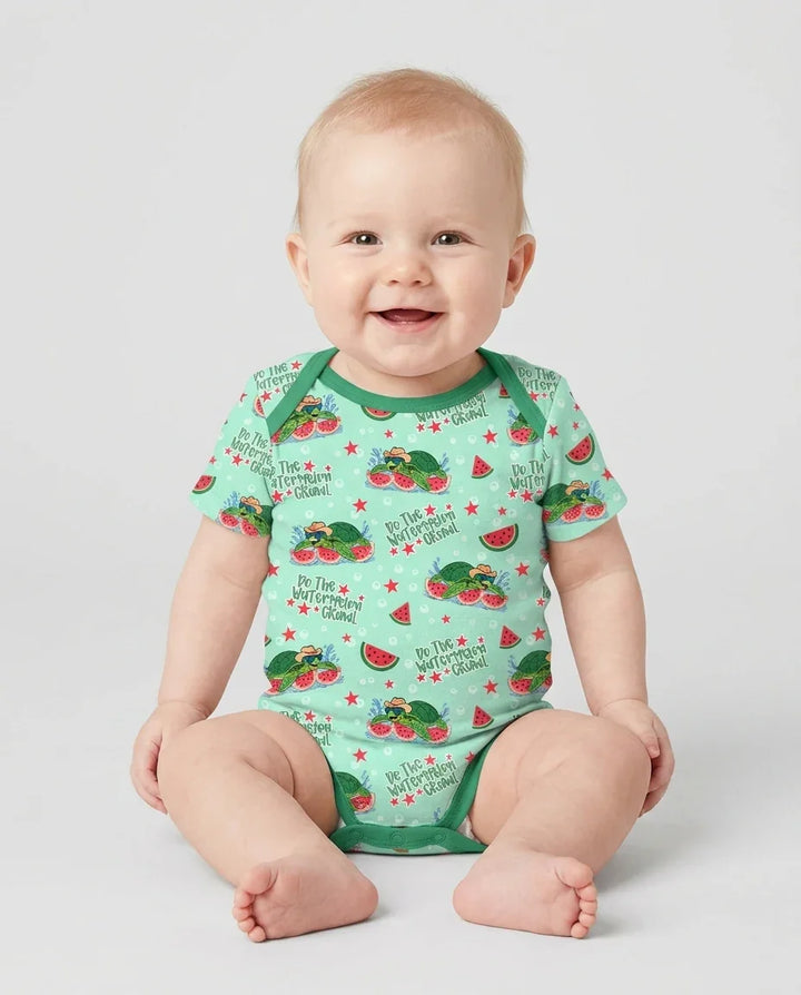 Gerippte Babykleidung mit individuellem Foto - Weich &amp; Skizzenhaft
