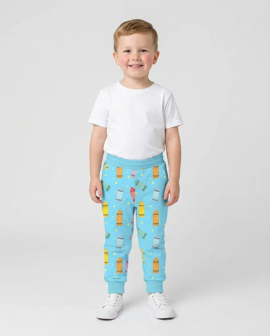 Happy Crayon Friends Bamboo Jogger