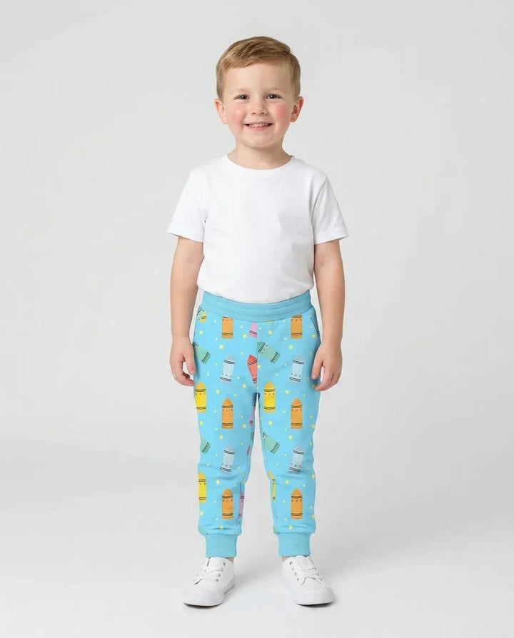 Happy Crayon Friends Bamboo Jogger