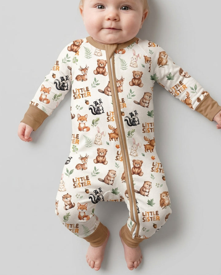 Gerippte Babykleidung mit individuellem Foto - Weich &amp; Skizzenhaft