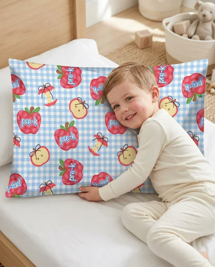 Custom School Grade Apple Days Bamboo Pillow Case