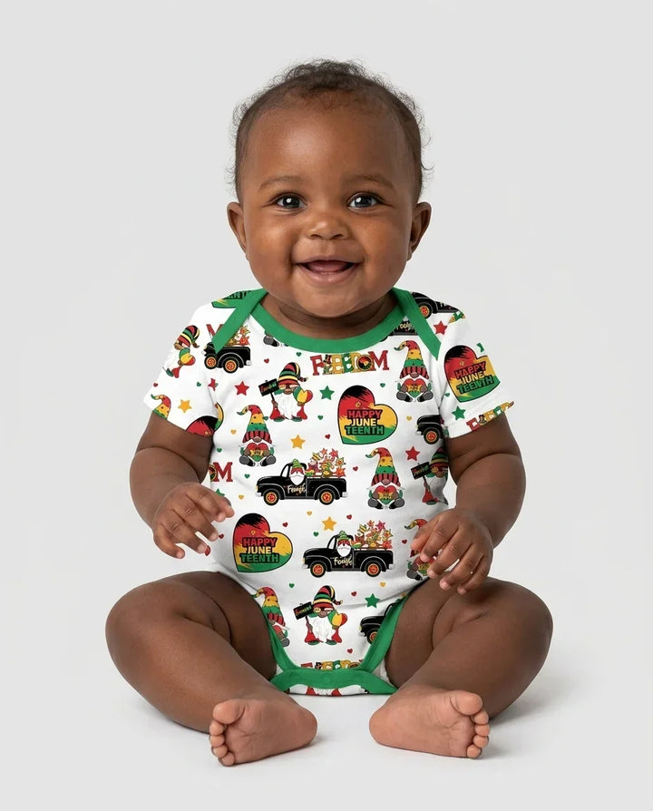 Gerippte Babykleidung mit individuellem Foto - Weich &amp; Skizzenhaft