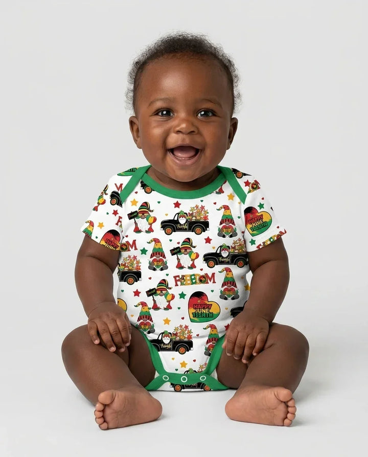 Gerippte Babykleidung mit individuellem Foto - Weich &amp; Skizzenhaft