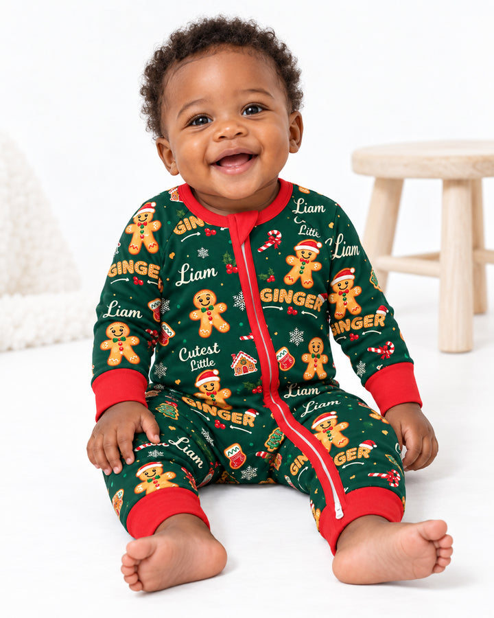 Custom Name Cutest Little Ginger Bamboo Convertible Zippy