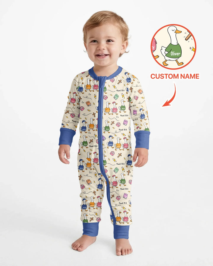 Gerippte Babykleidung mit individuellem Foto - Weich &amp; Skizzenhaft
