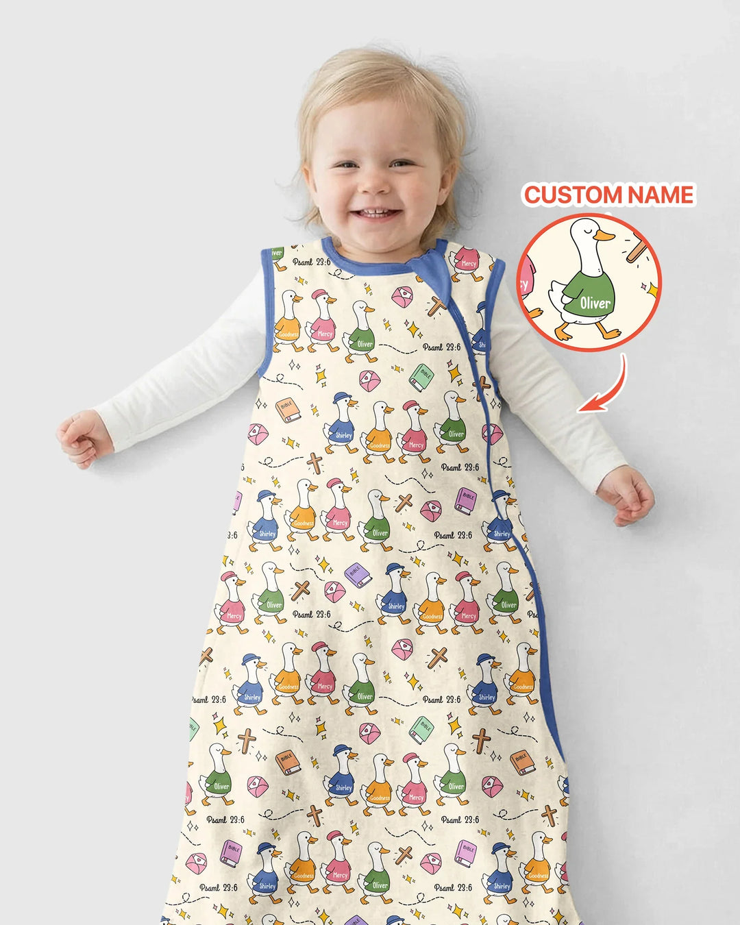 Psalm 23:6 Matching Family Bamboo Sleep Bag