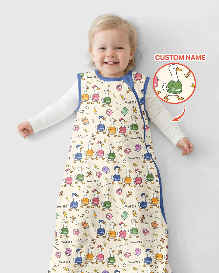 Psalm 23:6 Matching Family Bamboo Sleep Bag
