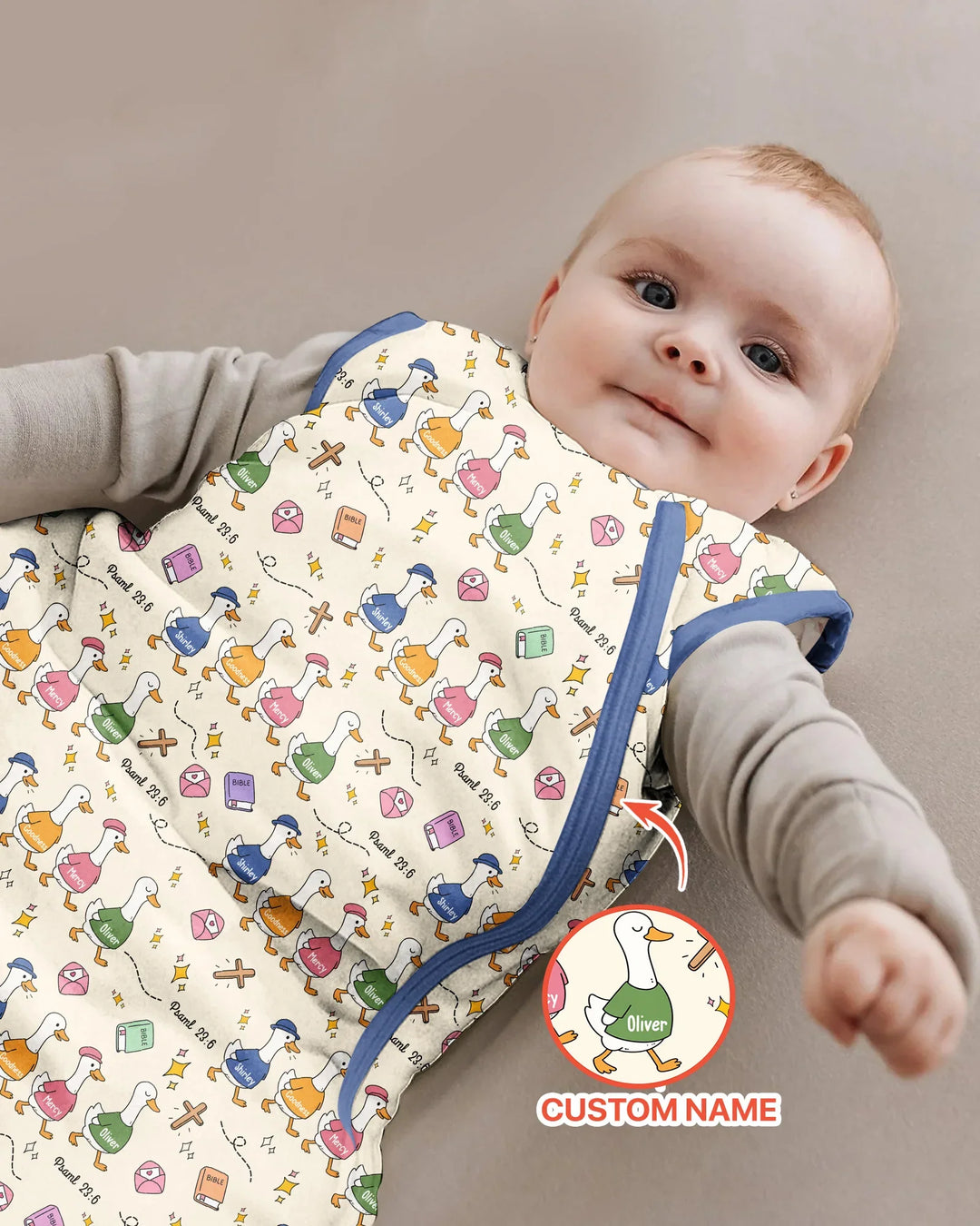 Psalm 23:6 Matching Family Bamboo Sleep Bag