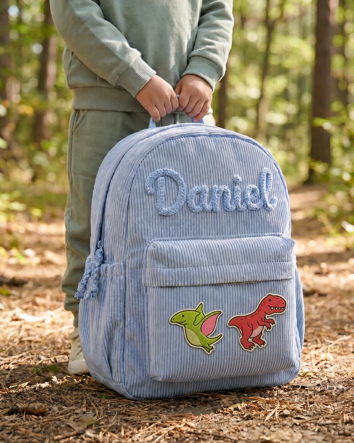 Dinosaur Corduroy Backpack
