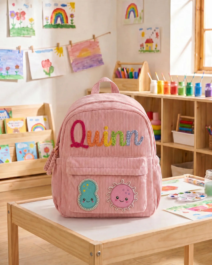 Science Fun Corduroy Backpack
