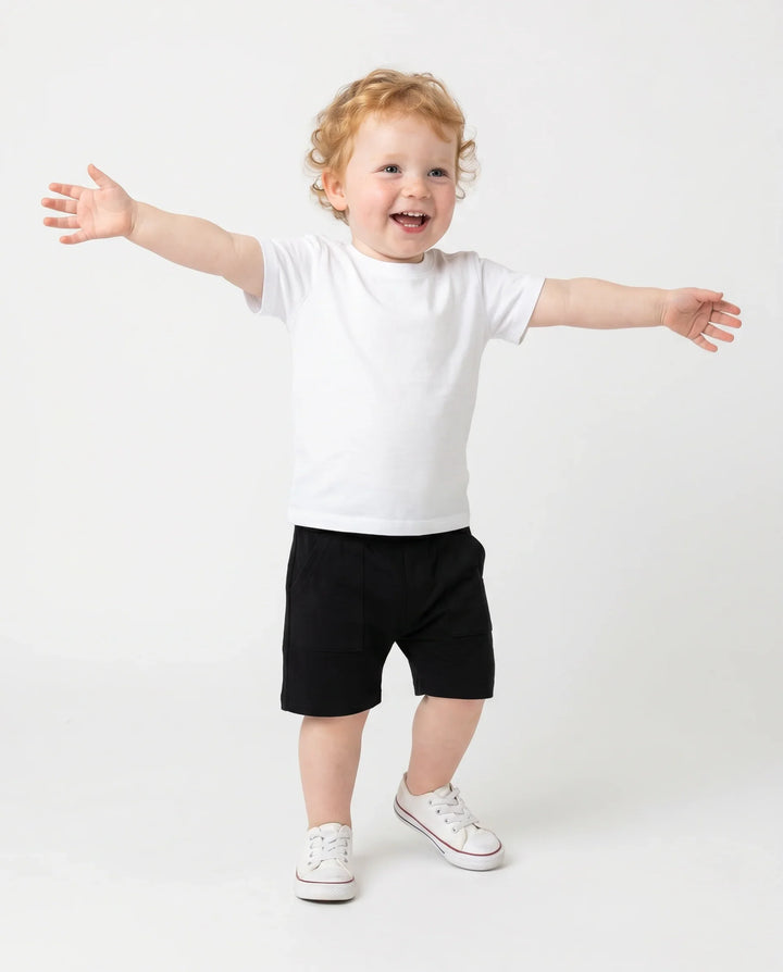 Solid Color Bamboo Shorts