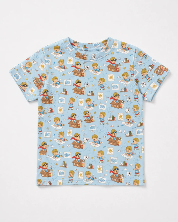 Sweatshirt mit Rundhalsausschnitt aus Bambusfaser