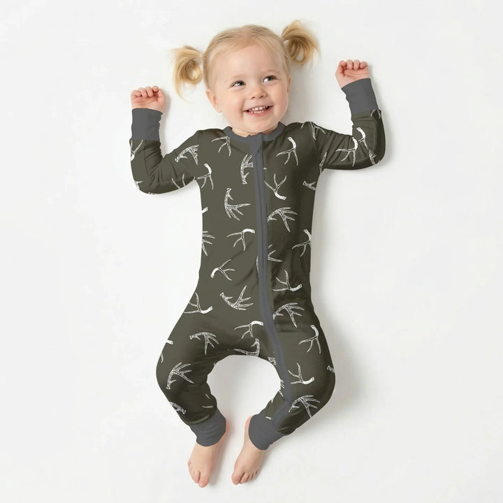 Gerippte Babykleidung mit individuellem Foto - Weich &amp; Skizzenhaft