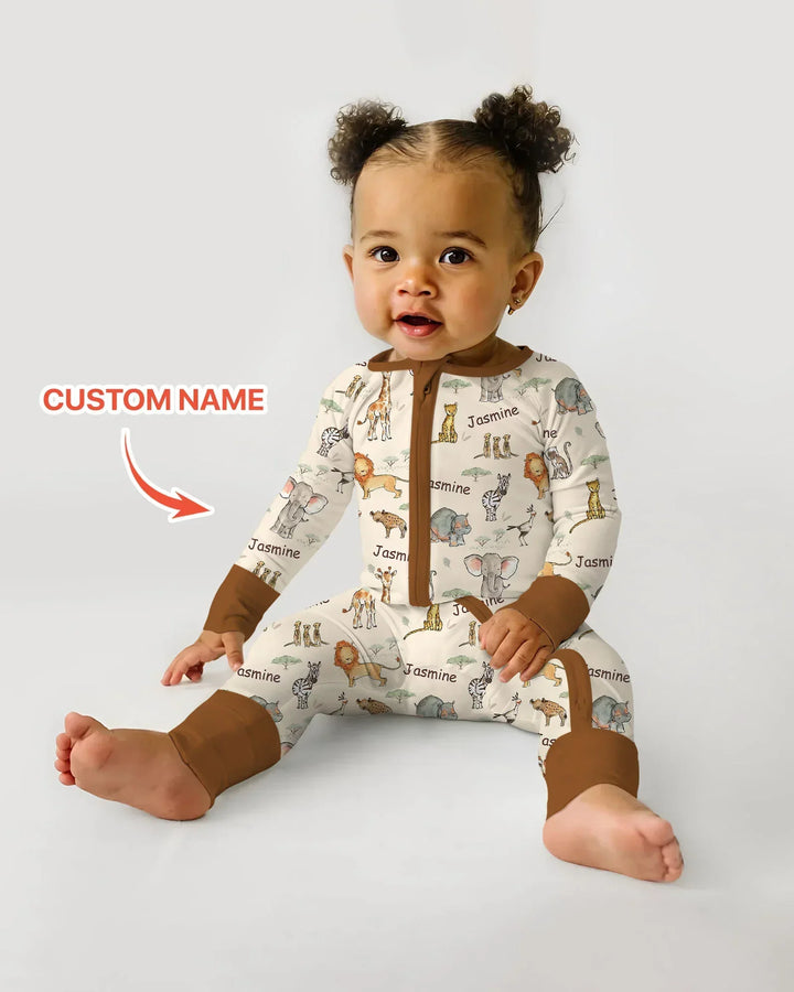 Gerippte Babykleidung mit individuellem Foto - Weich &amp; Skizzenhaft