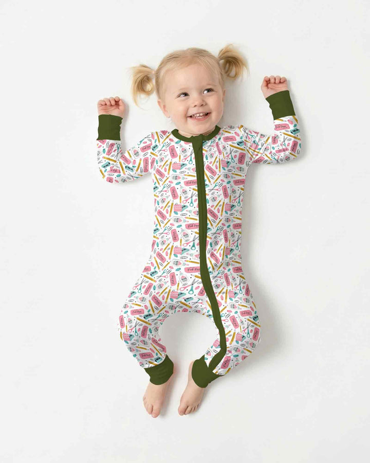 Gerippte Babykleidung mit individuellem Foto - Weich &amp; Skizzenhaft