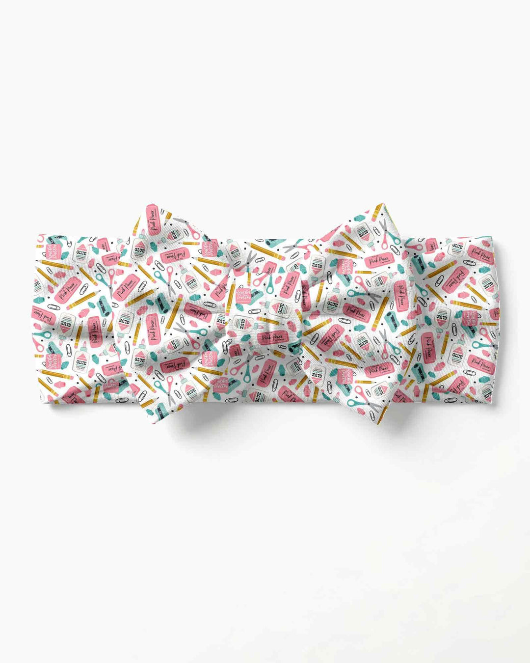 Pink Power School Supplies Headband