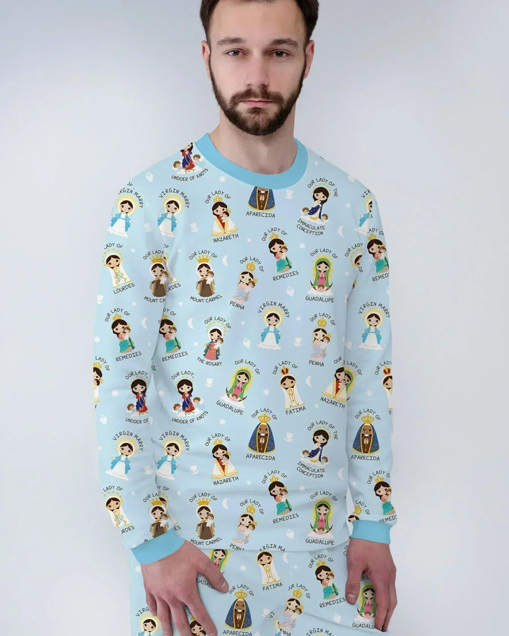 Vorlage Herren-Pyjama-Set