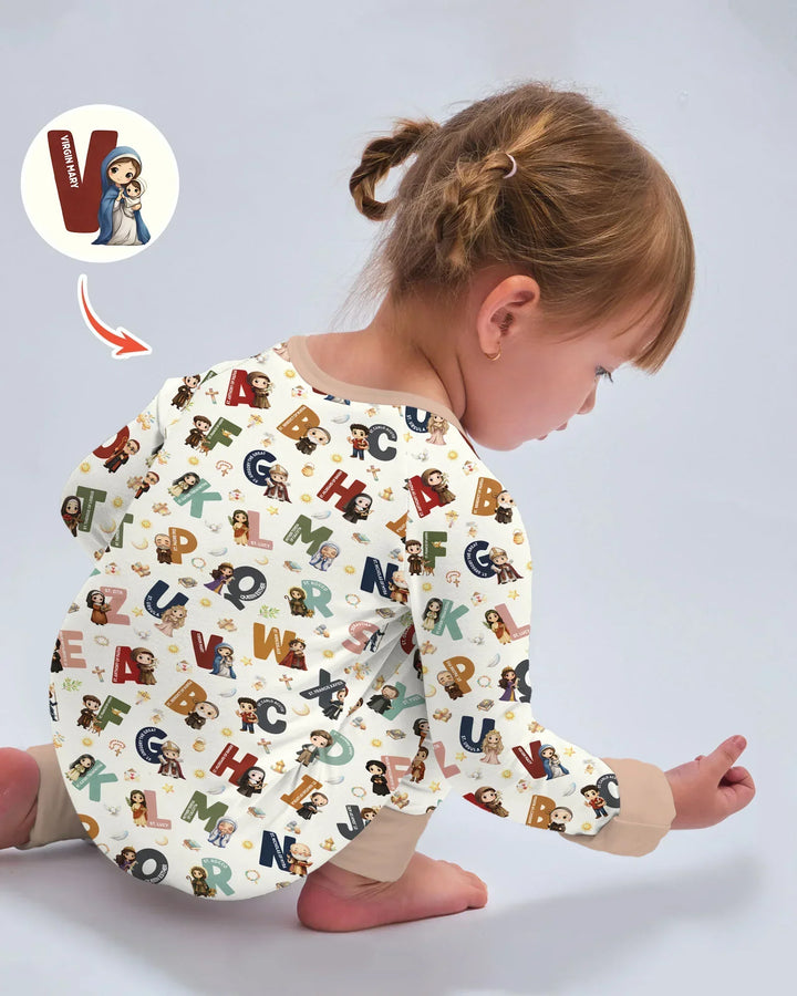 Gerippte Babykleidung mit individuellem Foto - Weich &amp; Skizzenhaft
