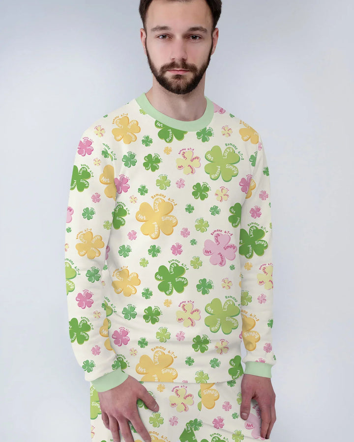 Vorlage Herren-Pyjama-Set