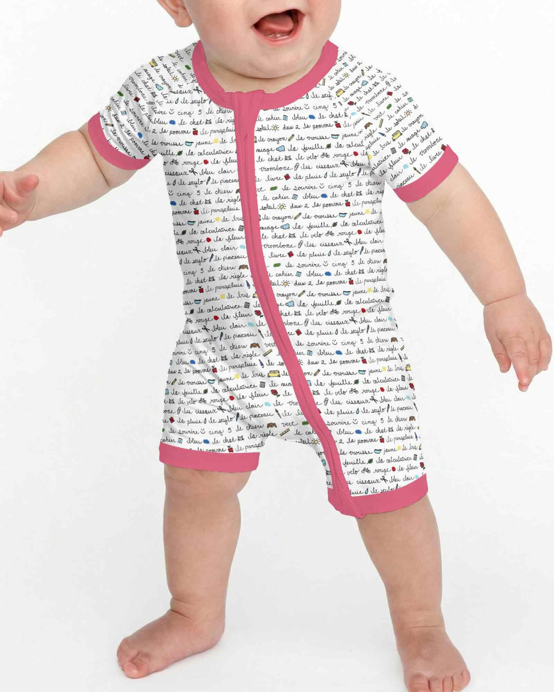 French Classroom Notes Bamboo Shorty Zippy
