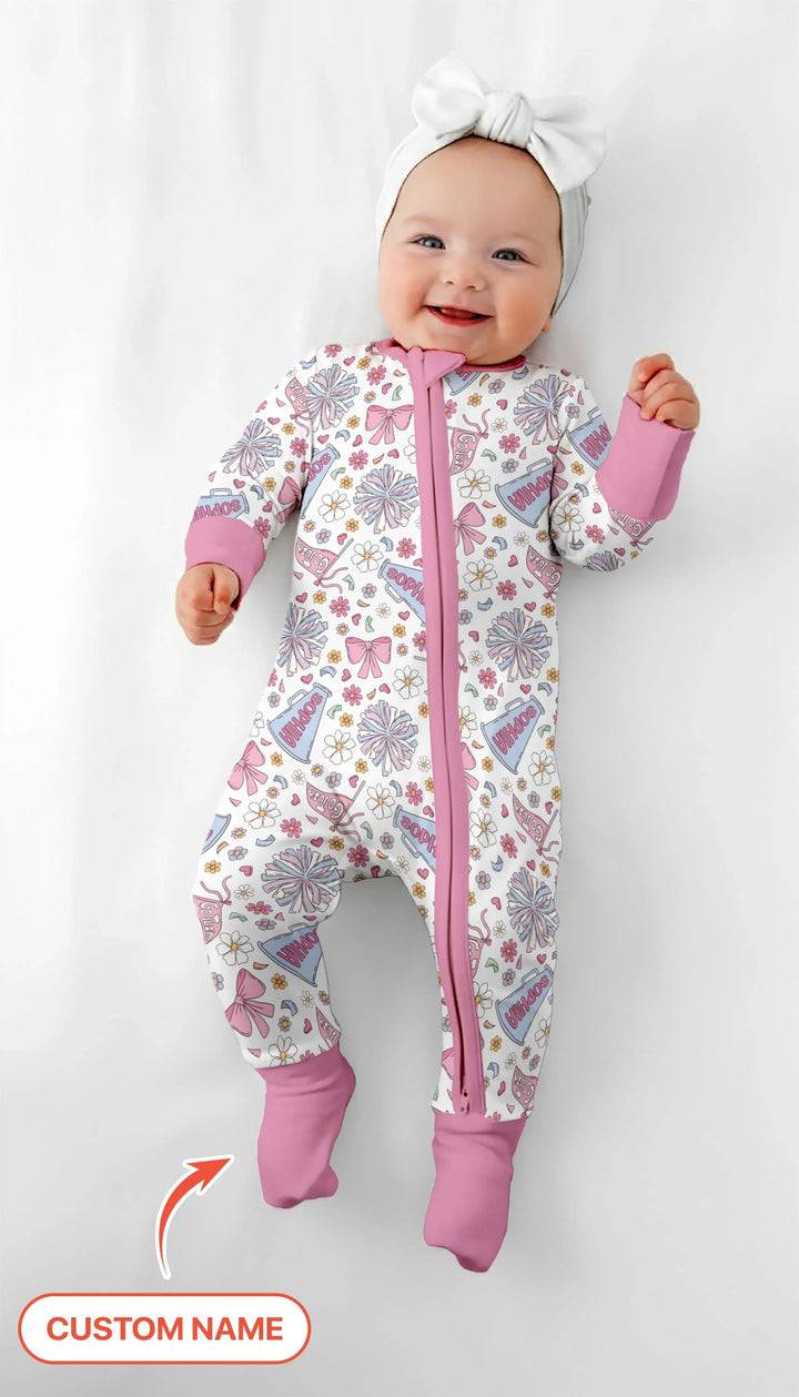 Gerippte Babykleidung mit individuellem Foto - Weich &amp; Skizzenhaft
