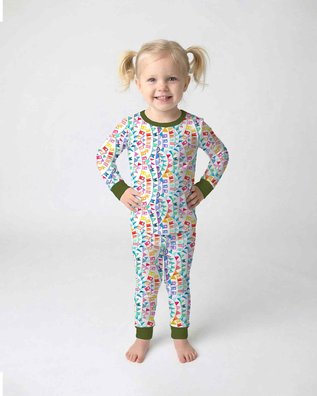 Celebrate Everyday Bamboo Two Piece Long Sleeve Pajama Set