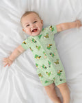 St. Patrick's Day Puppies Bamboo Shorty Zippy