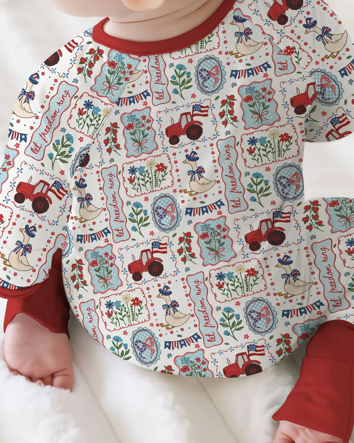 Gerippte Babykleidung mit individuellem Foto - Weich &amp; Skizzenhaft