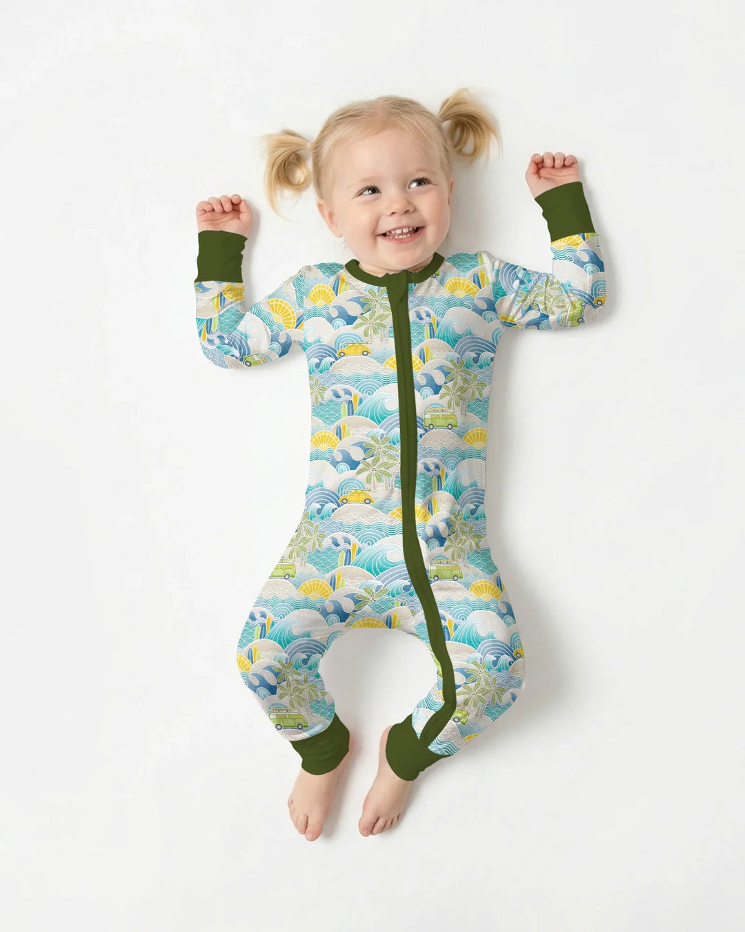 Coastal Road Trip Waves Surf Bamboo Convertible Zippy