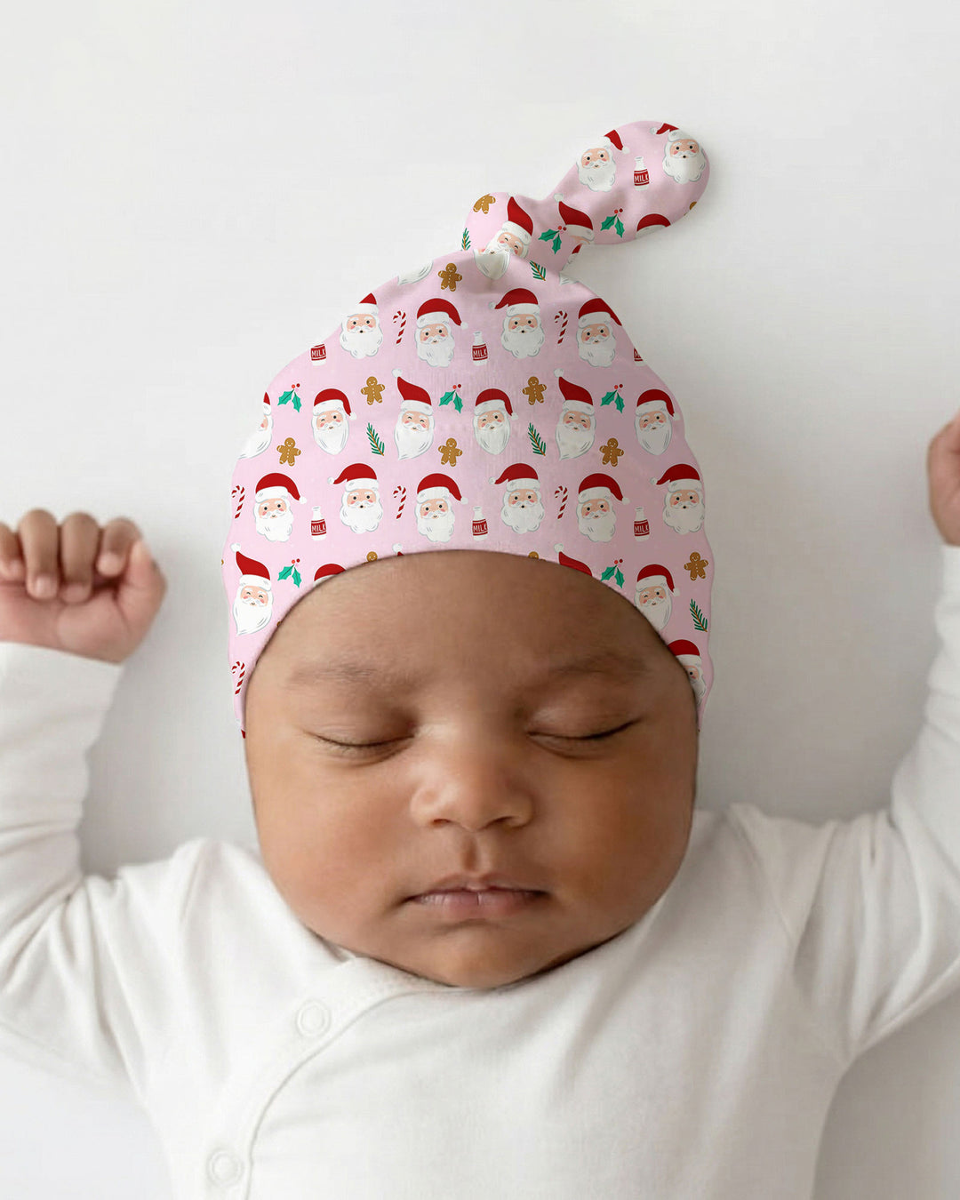 Christmas Sweet Santa Bamboo Knotted Hat