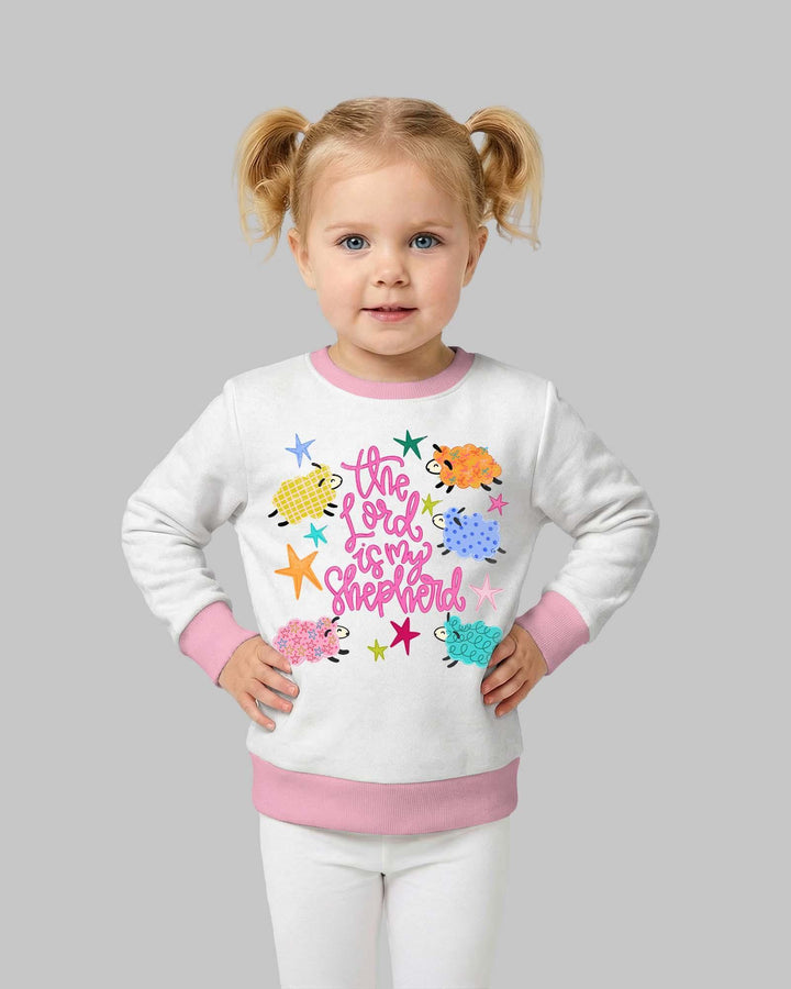 Der Herr ist mein Hirte Bambus-Rundhals-Sweatshirt