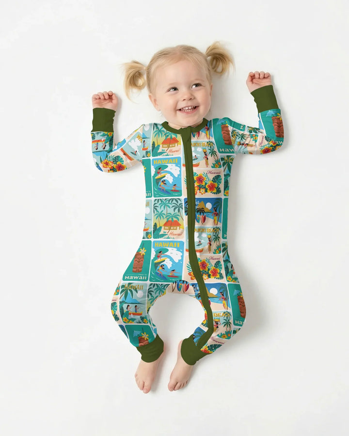 Gerippte Babykleidung mit individuellem Foto - Weich &amp; Skizzenhaft