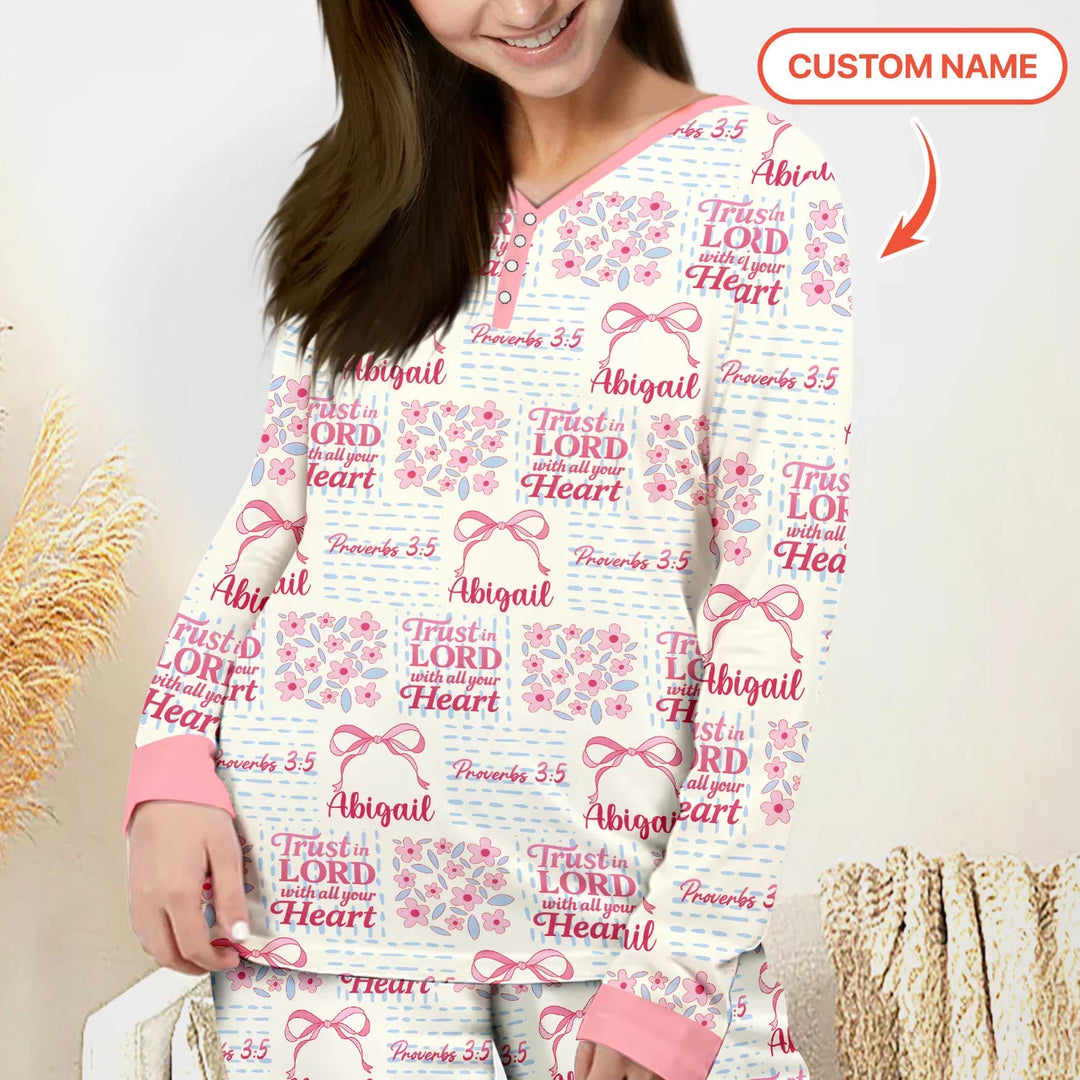 Vorlage für individuelles Damen-Pyjama-Set
