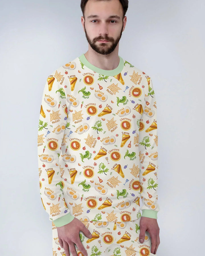 Vorlage Herren-Pyjama-Set