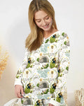 Er ist auferstanden Bambus Damen Pyjama Set