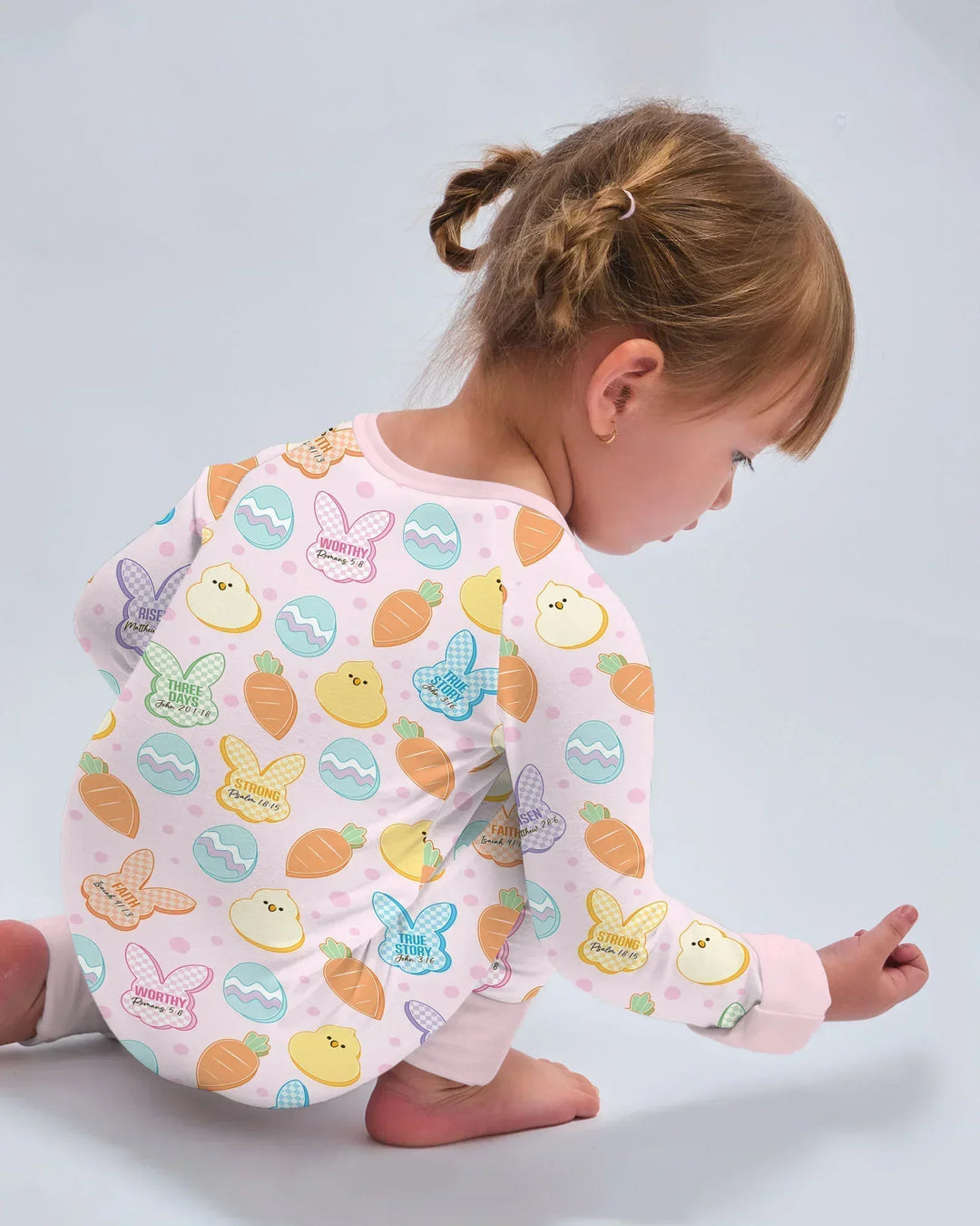 Gerippte Babykleidung mit individuellem Foto - Weich &amp; Skizzenhaft