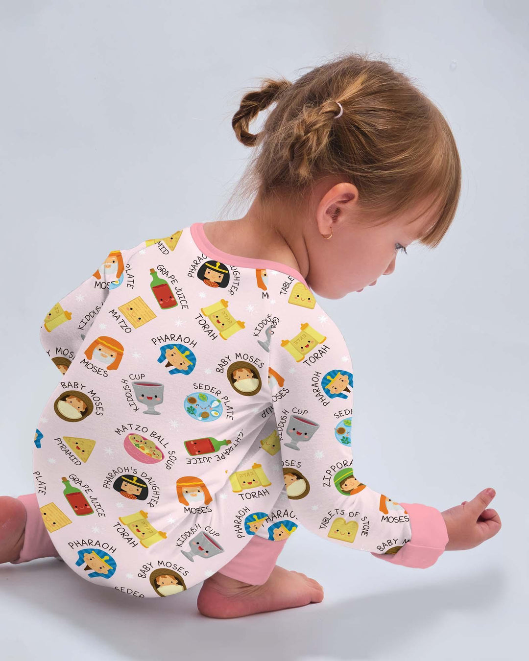 Gerippte Babykleidung mit individuellem Foto - Weich &amp; Skizzenhaft
