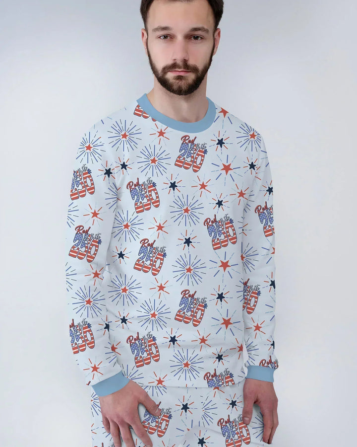Vorlage Herren-Pyjama-Set
